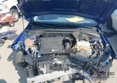 2020 Hyundai Ioniq Hybrid Blue из США, поврежденный, VIN KMHC65LC0LU226336